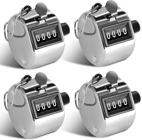 moinkerin Handzähler Zähler Counter Counter Hand für Inventur, Sport, Marketing, Flugzeug, Golf