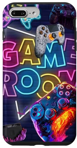 Gamer Graphic Gaming Videospiele Jungen Hülle für iPhone 7 Plus/8 Plus
