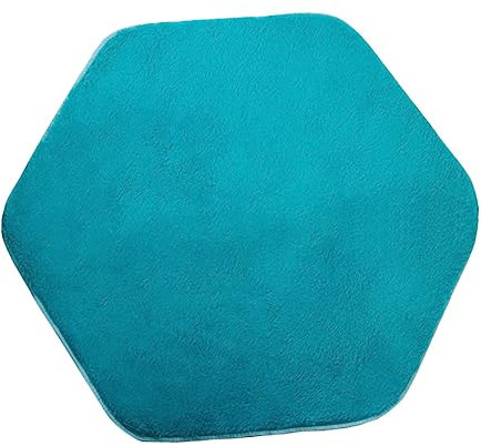 JOINPAYA Spielmatte Für Kleinkinder Sechseckige Laufstallmatte Zeltteppich Plüsch Kinderteppich Zeltmatte Kleiner Teppich Kinderspielhausdekor Kinderspielhausteppich Kinderspielhausmatte