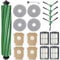 DianSung accesorios para iRobot Roomba Plus 405 Combo Robot + / 505 Combo Robot + aspiradora pieza de repuesto, 1 cepillo principal, 4 paño, 4 bolsas de polvo, 4 cepillos laterales, 4 filtros