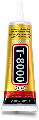 1 colla B6000/E8000/T8000/Y7000 per strass, colla multifunzione, super colla per la riparazione dello schermo del telefono, resina epossidica, gioielli fai da te, artigianato, forniture per vetro