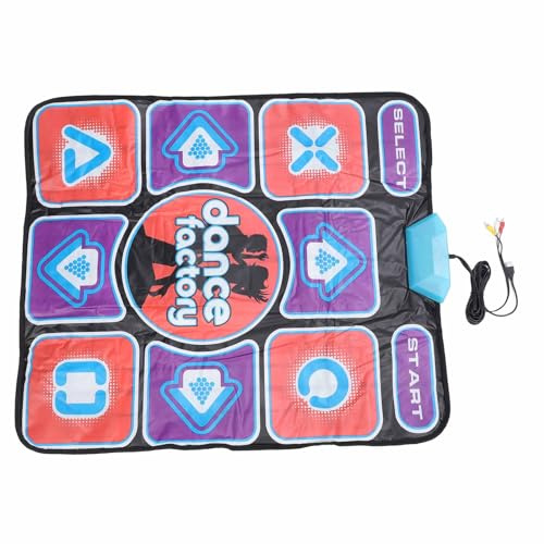 Dan&Dre Single Dance Mat Improve Coordination Prevent Slip Electronic Dancing Interactive Pad for TV Connection