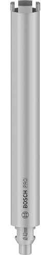 Bosch 1x PRO Core Cutter wet para brocas de diamante, G1/2 | para Hormigón, Hormigón armado, Ø 42 mm, Professional Accesorios Taladro de diamante