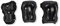 Rollerblade SKATE GEAR 3 PACK, Inline Skate Schutzausrüstung, Schoner-Set für Ellbogen, Knie & Hand für Erwachsene und Jugendliche, Schwarz, XL