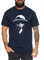 Ruffy Smile - T-Shirt pour Homme Son Ruffy Luffy Naruto Saitama One Dragon Master Goku Ball Vegeta Turtle Roshi Piece Golds DB, Farbe2:Bleu foncé, Größe2:Large