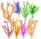 Aquatic Planet 8 PACK Large Artificial Fake Plastic Aquarium Plants Fish Tank Decoration Decor Ornament