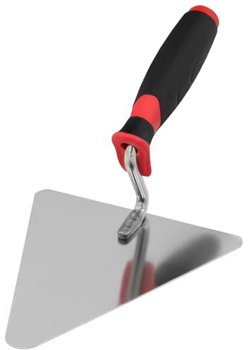 KOTARBAU® Edelstahl Maurerkelle 160 x 140 mm Dreieckskelle Stukkateurkelle Kellen Spachtel Kelle Stukkateurspachtel