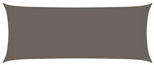 vidaXL Sonnensegel Sonnenschutz Windschutz Sonnendach UV Schutz Sonnenschutzsegel Schattenspender Garten Terrasse Balkon 160g/m² Anthrazit 2x5m HDPE