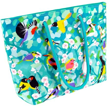 Pylones - My Daily Bag – Birds Einkaufstasche, mehrfarbig