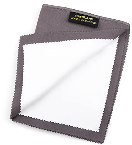 Jewelry Polishing Cloth Large Cleaning Cloths,100% Cotton Multi-Layer Double-Sided Jewelry Cleaning Cloth for Gold Silver Platinum Jewelry