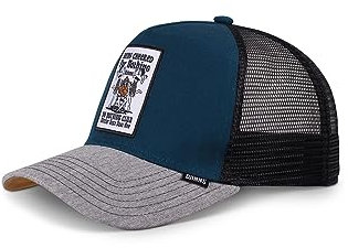 Djinns Being Cheered Petrol/Heather Grey HFT Trucker Cap - One-Size