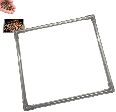 Floating Plant Ring For Aquarium,Floating Aquarium Ring For Plants,Square Floating Plants For Aquarium - Clear Feeding Ring Interceptations, Optimal Thickness For Aquarium