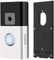 Doorbell Mount Kit for Ring Video Doorbell 1/2/3/3 Plus/4/ Battery Doorbell (2024 Release)/ (2020 Release) Wireless, No-Drill Adhesive Mounting Holder Accessories for Apartments Office Houses