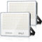 TASINUO Projecteur Exterieur LED 200W, 20000LM Spot LED Extérieur IP67 Imperméable, 6500K Blanc Froid Eclairage Exterieur pour Jardin Terrasse Garage Usine, Lot de 2