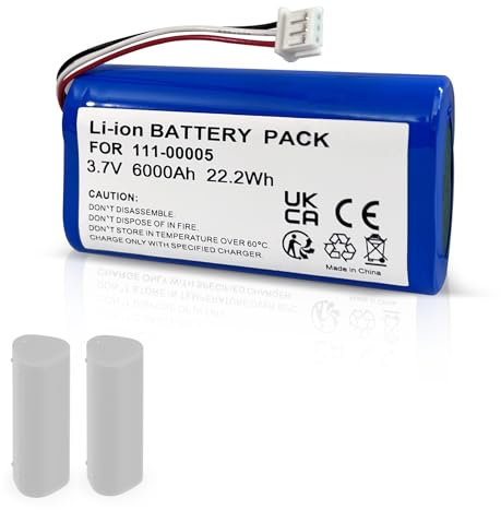 3.7V 6.0Ah Battery for Sonos Roam Portable Speaker, Replacement Battery for Sonos Roam 111-00005, IP-038535-101, Lithium-Ion Battery
