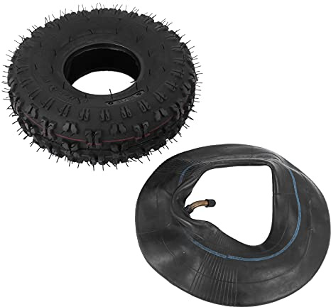 CAIONPLE Tubo interno 4.10/3.50-4, tubo esterno 4.10-4 per spazzaneve rototiller, tosaerba, carriole, go-cart