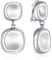LILIE&WHITE – Damen Ohrclips im eleganten Minimal-Design, Nickelfrei & Allergiefrei – Moderne Hängeohrringe ohne Ohrloch
