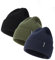 Zylioo XXL/3XL Strickmütze Für Großen Kopf, Wintermütze Beanie Mütze Mit Schirm, Übergroße Winter Warme Knit Cuffed Watch Cap 3Pack