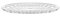 Guzzini - Vanity, Vassoio ovale grande trasparente, in Bio-based SAN e Bio-based SMMA - ARIA