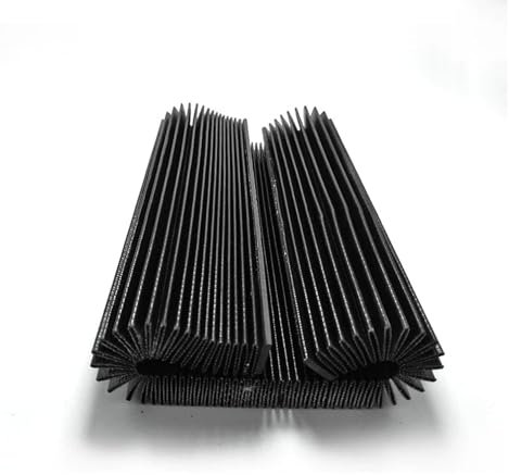 DAISHUJIE Staubschutzabdeckung Faltenbalg 130-300mm Länge 1500mm Schutzabdeckung Schiene Teleskopschild Maschinenschutz Staubschutztuch staubdicht CNC(300x15x1500mm)