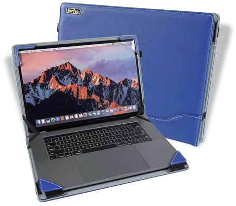 Berfea Custodia protettiva per Acer Aspire Premium Slim Laptop da 15,6, Aspire 3 Premium, 3D 15 SpatialLabs Edition A3D15-71, Vero AV15-51, AV15-53, 15 A15-41 Notebook Stand Carry Case