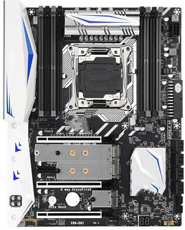 Compatibilità Set Di Schede Madri Fit For X99 D8I Lga2011-3 Con CPU Xeon E5 2690 V4 E 4 * 8 GB = 32 DDR4 2400 MHz, Combo For PC Da Gioco USB 3.0