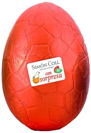 Simón Coll Milchschokolade Überraschungsei, Großes Osterei mit Überraschung, 330g