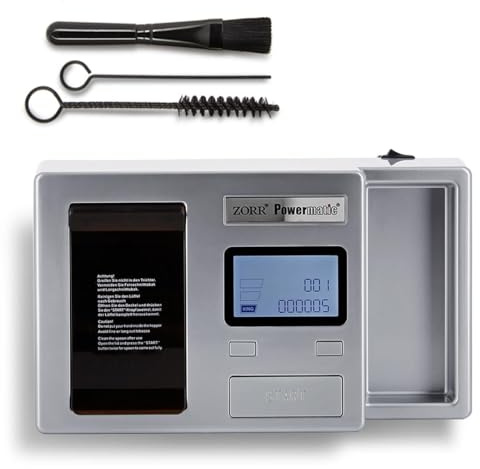 Zorr Powermatic 3 plus máquina de liar, eléctrica, Plateada