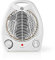 Nedis Heizlüfter Heizlüfter | 1000/2000 W | Verstellbares Thermostat | 2 Wärmeeinstellungen | integrierte Griffe | Stolperschutz | Weiss Weiss 1.1 m, HTFA13CWT