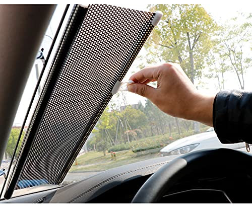 Parasol Automático para Automóvil, Protector Solar De Enfriamiento Y Cortina De Aislamiento Térmico, Parabrisas Retráctil Automático