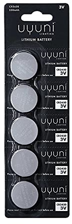 Piffany Copenhagen Uyuni CR2450-Batterien - 5er-Pack