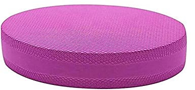 Ovale Balance Pads, Yoga Balance Pad Matte Balance Kissen Koordinationstrainer, Weich Komfortables Ganzkörpertraining Balance Pad für Fitness, Core Stability Krafttraining(Rosenrot)