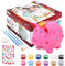 SOKA Paint Your Own Pig Money Bank Arts & Crafts Kit Piggy Bank DIY Fun Creative Stationery Easy to Decorate Ceramic Craft Activity – Gift for Girls and Boys of Any Age