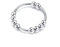 YADOCA 925 Sterling Silber Angst Ring für Damen Mädchen Stapelbare Ringe Spinner Bead Ringe Fidget Ring 10
