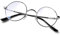 KANASTAL Runde Blaulichtfilter Brille Damen Herren Retro Vintage Blaulichtbrille Ohne Stärke für PC/Handy/TV/Gaming UV 400 Schutz, Silber Rahmen