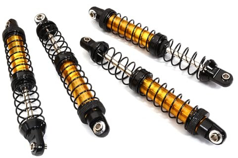 Integy RC-Modell-Legierung, CNC-gefräst, 120 mm Stoßdämpfer, entworfen für ferngesteuerte Modellautos und LKWs im Maßstab 1:10