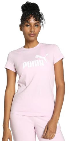 PUMA Damen ESS Logo Tee (S) T-Stück, Grape Mist, S EU