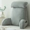 JULEMY Lesekissen mit Armlehnen,Buchkissen,Erwachsene Rücken Ruhe Lounge Kissen,Ergonomische Lesekissen Rückenkissen,Perfekt für Lesen Entspannen Arbeiten Fernsehen