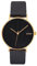Joop! Armbanduhr Damen Quarzuhr Analog, mit Leder Armband, Schwarz, 5 bar Wasserdicht, End of Life System, Kommt in Uhren Geschenk Box, 2033717