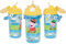Peppa Pig Snack & Sip Water Bottle & Snack Pot – Reusable Kids 400ml PP Canteen with Straw – Official Merchandise by Polar Gear – BPA Free - School Nursery Sports Picnic