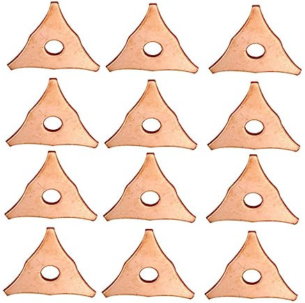 TENDYCOCO 50 Pezzi Di Parti Di Riparazione in Lamiera Per Auto Accessori in Alluminio Per Saldatura Triangolare Pinze Ergonomiche