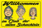 Ontrada Holzschild 30x40cm Willkommen im Club der Alten Schachteln Deko Holz Schild