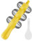 Reiskugelform, 304 Edelstahl, Reiskugel-Maker, Shake, benutzerfreundliches Design, Reisrollen-Shaker, leicht zu reinigendes Sushi-Maker-Werkzeug-Set, antihaftbeschichtete Sushi-Kugel-Formen für