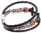 ULDIGI Armband Geflochtenes Uhrenarmband Elegantes Uhrenarmband Ethno Geflechtarmband Elegantes Uhrenarmband Ethno Uhr Perlenarmband Perlenarmband Aus Braunem Metall
