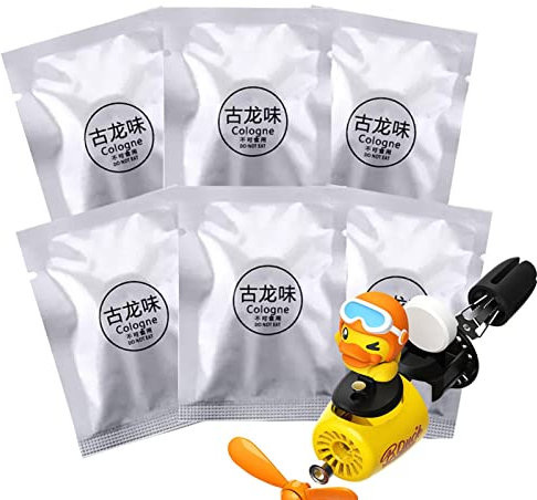 Car Air Freshener Refills - 6 Pack Retro Airplane Car Air Freshener Fragrance Tablets, Refillable Car Air Freshener Replacement, Car Air Outlet Scented Clip Solid Fragrance Replacement Pads
