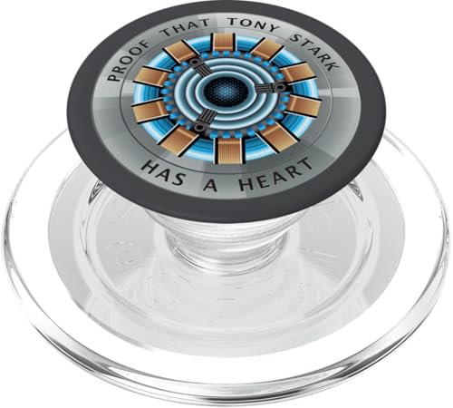 Marvel Avengers Endgame Tony Stark Has a Heart PopSockets PopGrip für MagSafe