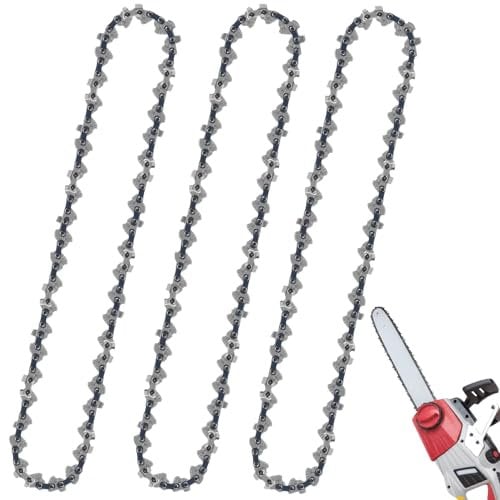 3 Pack 8 pollici Catena per motosega Catena di ricambio Mini Catena di ricambio per motosega Mini Lame per motosega Catena, Catena di ricambio per motosega da 8 pollici 45 Maglie