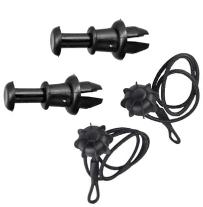 OTOZUM Correa Estante Trasero Compatible con Seat para Altea 2004-2009 para Arona 2018-2021 para Ibiza 2002-2018 Maletero Paquete Estante Bandeja Correa Correa 1K6863447A