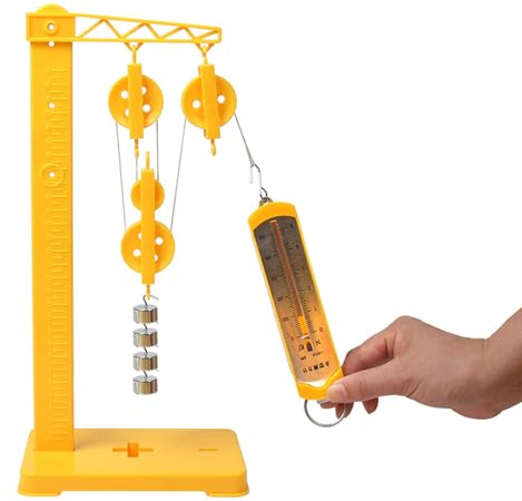 XFUYI Experimentierset für Flaschenzüge und Hebel im Klassenzimmer, Mechanik-Experimente, Lehrmaterial für Mechanik-Set für Schüler