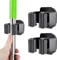 Magnetic Broom and Mop Holder Wall Mount, Heavy Duty No Drill Over the Door Broom Gripper RV Camper Wall Organizer, Cleaning Tools Storage for Garage Garden,2 Pcs